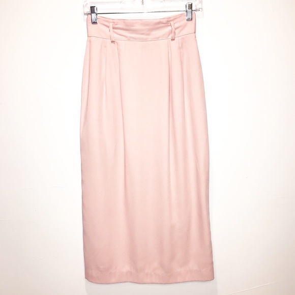Vintage Dresses & Skirts - Vintage Women’s High Waisted Pink Skirt